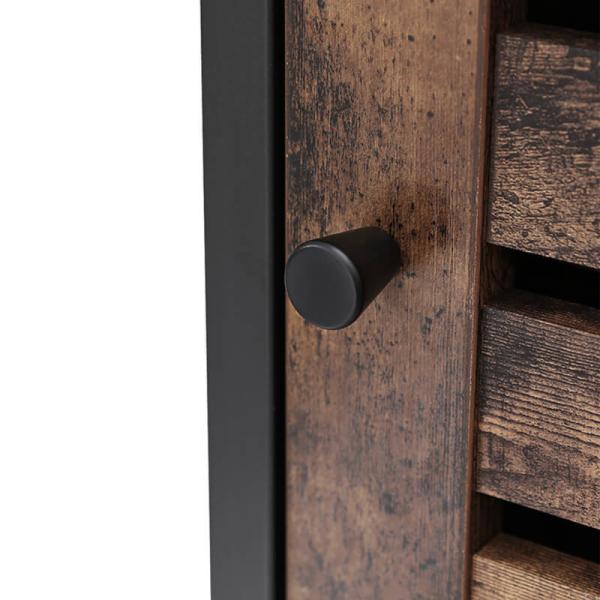 Tall Storage Cabinet for Sale, Industrial Storage Cabinet, Narrow Storage Cabinet, Storage Shelf Unit, LSC37BX