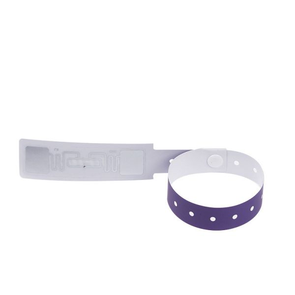 Custom Logo Printed Tyvek RFID Wristbands with NFC Function The Ultimate Retailer's Choice