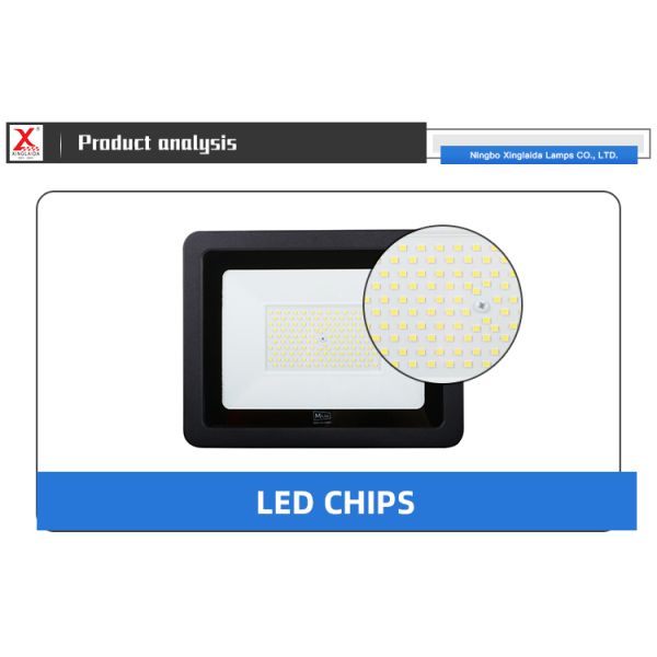 Power Factor 90% High Mast Led Flood Light for Logistic Airport Stadium Projector Lamp