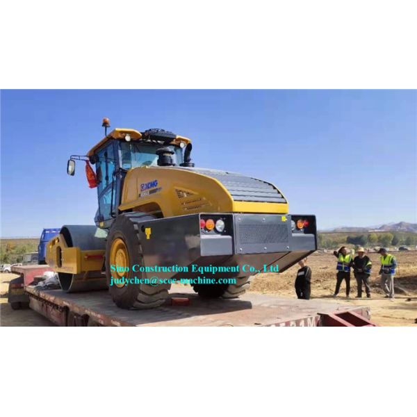 Ролик дороги СС265ДЖС сверхмощного барабанчика строительного оборудования одиночного Вибраторы 26 тонн