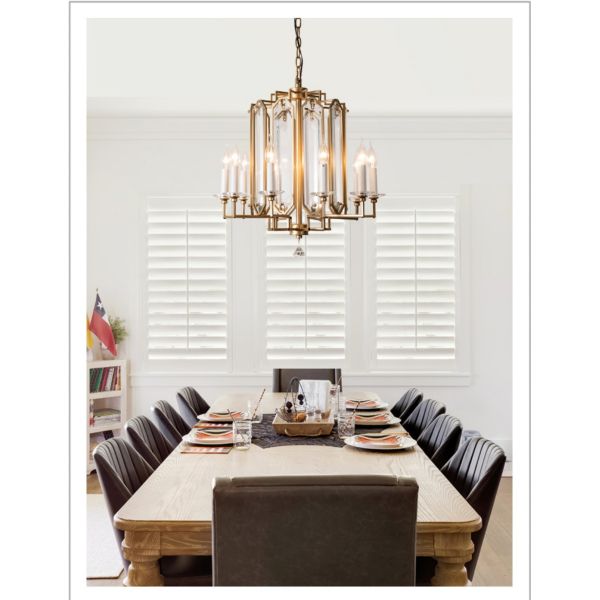 JYLIGHTING современный винтажный роскошный металлический кристаллический люстра большой стеклянный дом гостиница висячая установка спальня жилая крыша