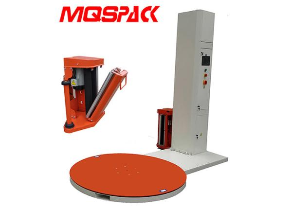 Semi Automatic Pallet Wrapping Machine Powered Pre - Stretch Ratio 200%