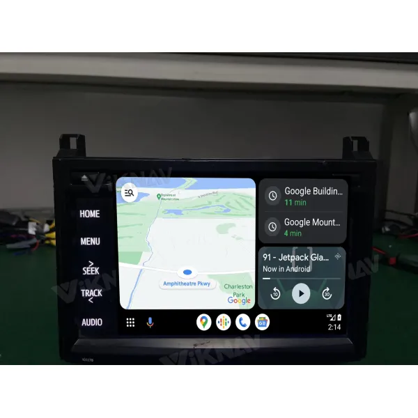 Viknav Linux System OEM Автомобиль для Toyota 4Runner Panasonic 2014-19 Усовершенствовать Коробку декодера Мультимедиа Беспроводная CarPlay