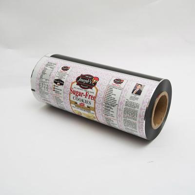empacotamento flexível Multilayer conservado em estoque do filme BOPP18 do empacotamento de alimento do rolo de 380mm