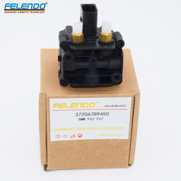 Felendo Brand Air Suspension Part Valve Block  For F01 F02 F03 F04 OE 37206864215