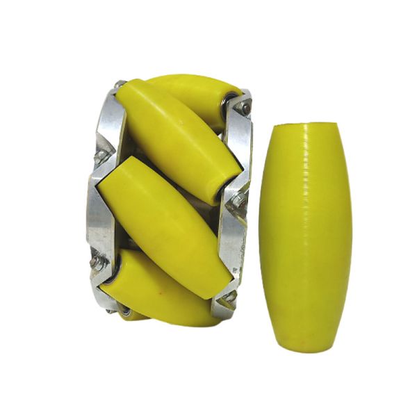 Heavy Duty Rolling Bearing Integrated Omnidirectional Car Wheels 280mm