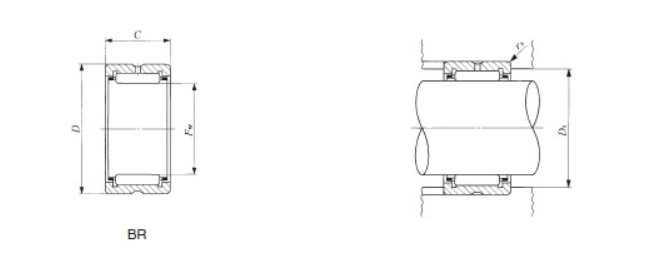 95*120*50mm   BR607632 BR607632CAC BR607632ECAC   CHROME STEEL    Needle roller bearing