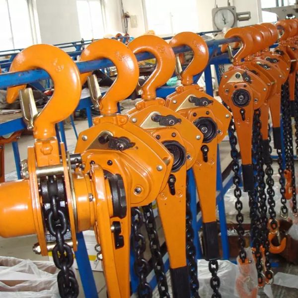 Steel Lifting Forged Hook 2 Ton G80 Chain Pulley Hoist