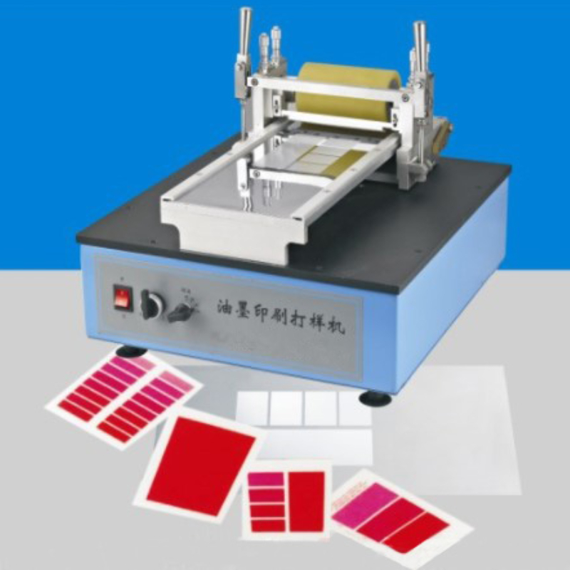 Printing Ink Proofing Machine with Adjustable Speed Customizable Width and Optional Silicone Rubber Roller for Ink Color Matching