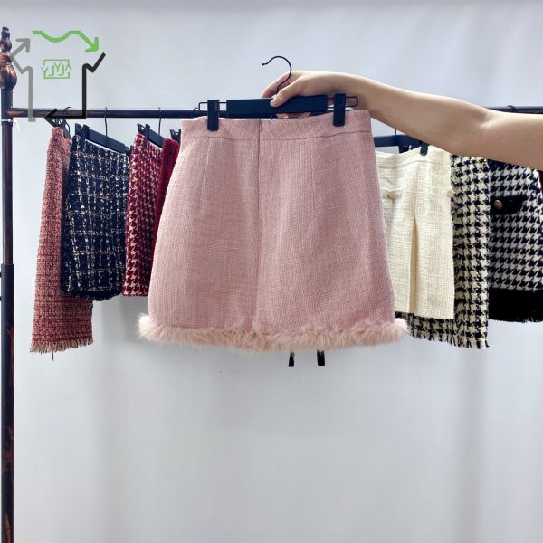 Adults Casual Fashion Used Skirts Second Hand Short Dress Ukay Bales Grade A