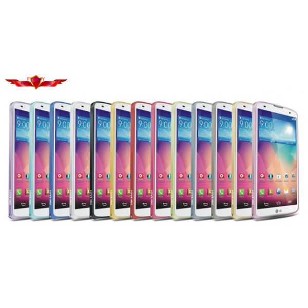 LG G PRO2 F350 Aluminum Bumper Cases Ultra Thin Only 0.7MM Multi Color