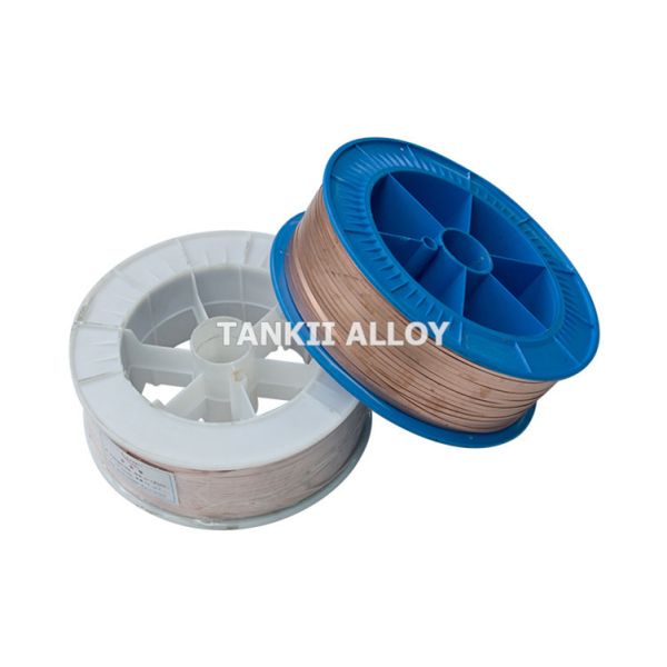 Grueso de la tira 6J12 1m m del resistor del cobre de la manganina de CuMn12Ni para la desviación de DC