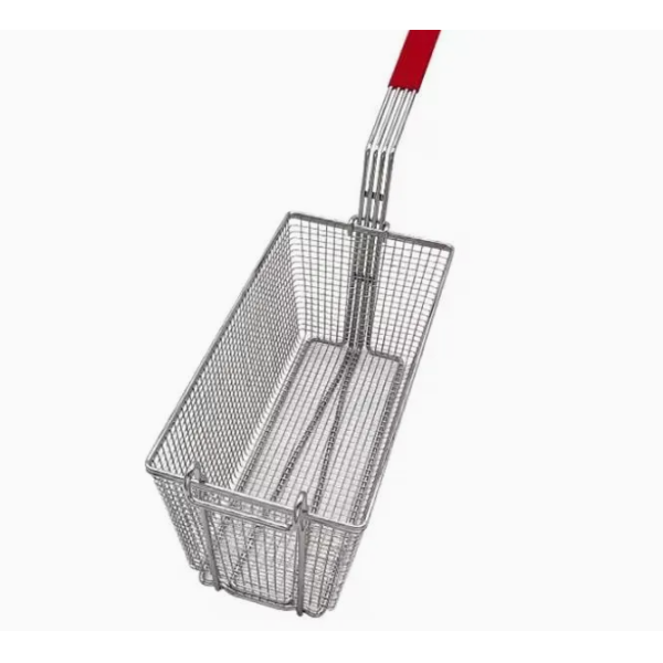 Durable Stainless Steel Frying Basket for Effortless Crispy Cooking