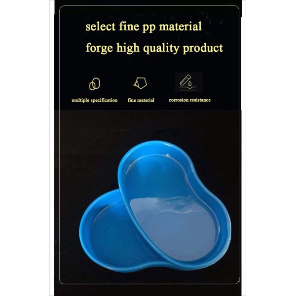 Plastic Transparent Disposable Kidney Dish Emesis Basin 500cc For Medical Use