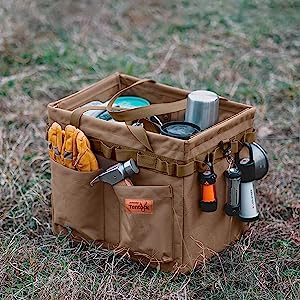 Outdoor Tactical Storage Bag, Tactical Utility Tote Bag For Outdoor Camping, Picnic Storage Bag With Handles Outdoor