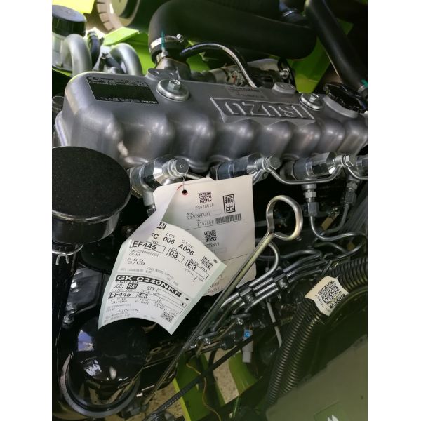 4ton Isuzu Engine Front Double Tyre Z3000mm Diesel Engie Forklift for Smooth Operation