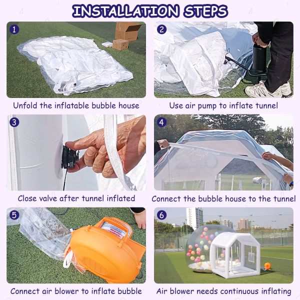 Unique Bubble House Inflatable Party Bubble Balloon House Tent For Kids