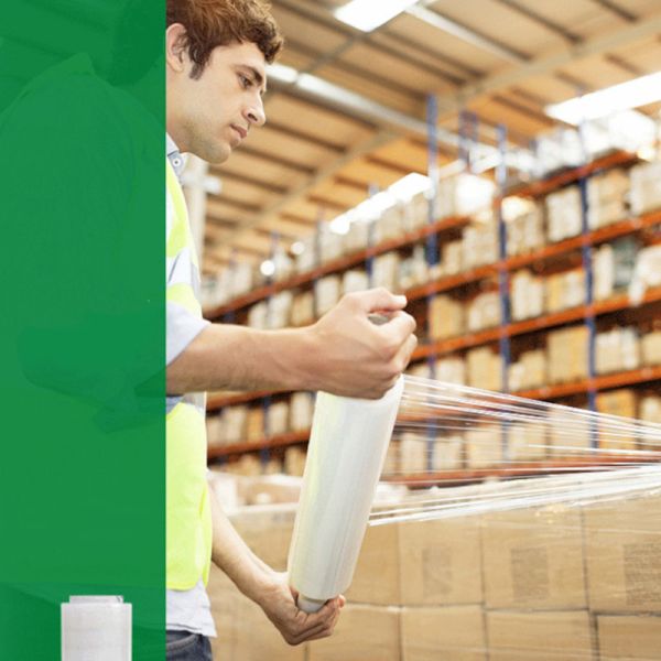 Pallet Wrap Packaging Plastic LLDPE Stretch Film 8 To 16 Micron 3M