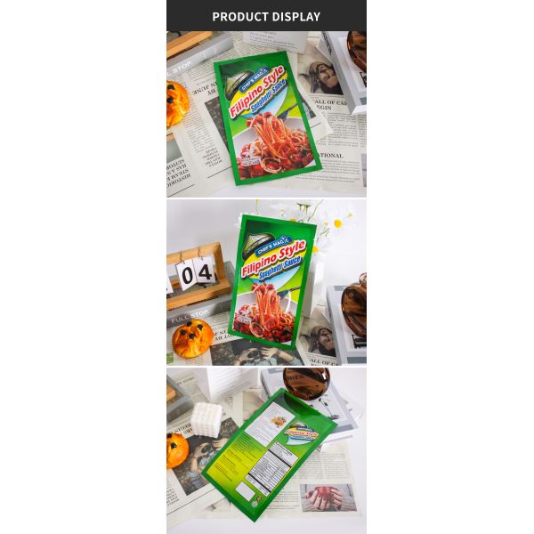 Заказ напечатанный полиэтиленовый пакет упаковки пищи для лапши Макароны Спагетти