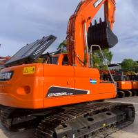 21800kg poids de fonctionnement utilisé DX225 DX300 Doosan Crawler Excavator en stock