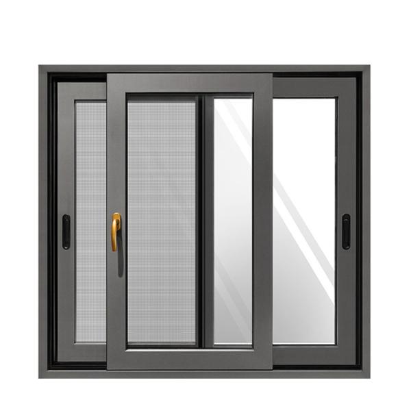 Energy-Saving Aluminum Sliding Window with Heat Insulation and Magnetic Screen Option