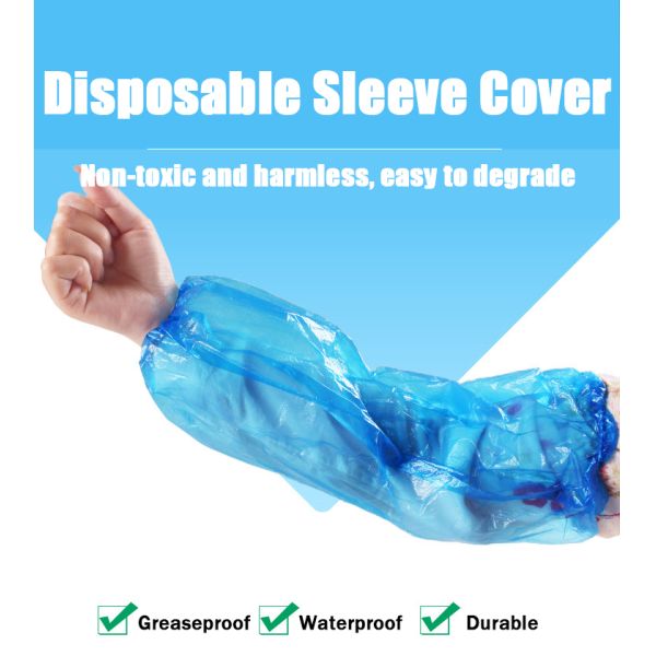 Waterproof Sleeve for Arm Disposable PE Plastic Arm Sleeves Waterproof