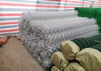 Anti mina estática tecida 40*40mm Diamond Chain Link Fence