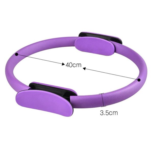 Body Shaping Yoga Pilates Ring , Pilates Circle Ring Exercises Yoga Fitness Tool