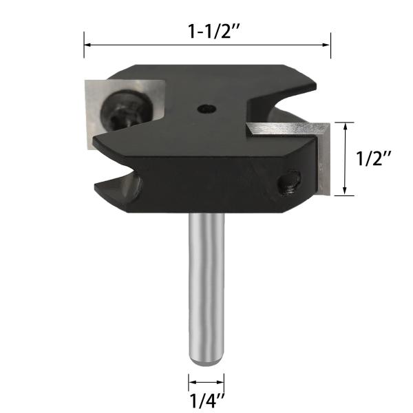 Replaceable Tungsten Carbide Woodworking High Precision Cnc Hss End Mill 2 Flute Cleaning Bottom Trimming Router Bits for Wood
