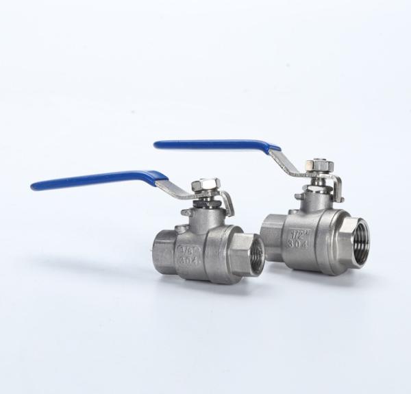Cf8m 2pc Ball Valve Stainless Steel High Pressure