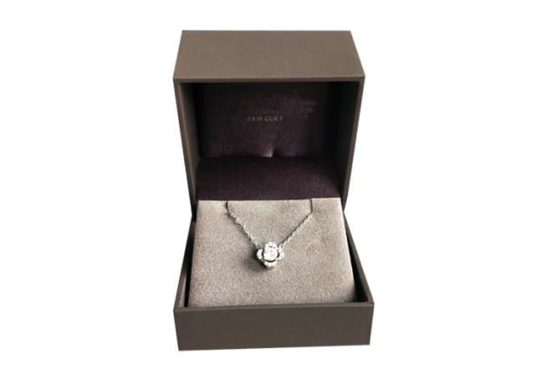 Necklace Packing Paper Jewelry Gift Boxes , Cardboard Presentation Boxes For Women