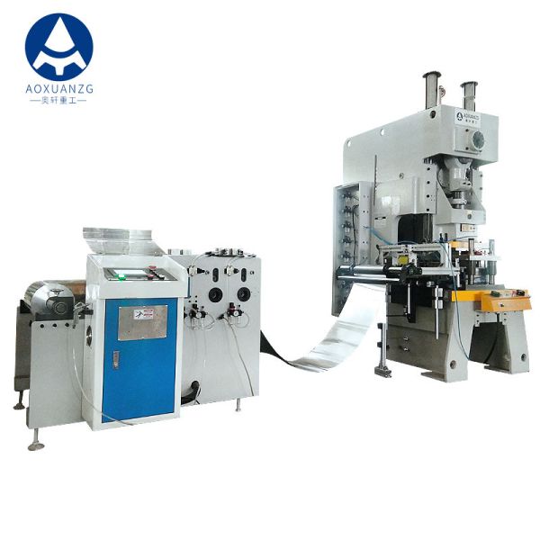 250ML Aluminium Foil Pneumatic Punching Machine 63T Semi Auto