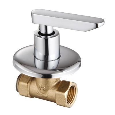 ODM d'OEM simple froid de Chrome de valve de douche de poignée de rechange seulement