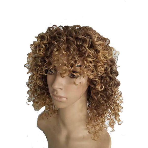 60% Longest Hair Ratio Synthetic Non Lace Heat Resistant Wigs Manufacture in Sell
