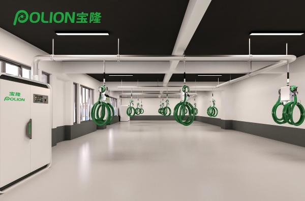 5.5KW Central Dust Collection System For Auto Body 75mm Caliber CE Certified