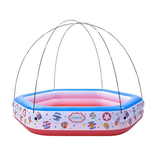 Not Coated Sail Finishing Children Inflatable Circus Tent Pool for Full-Sized Family