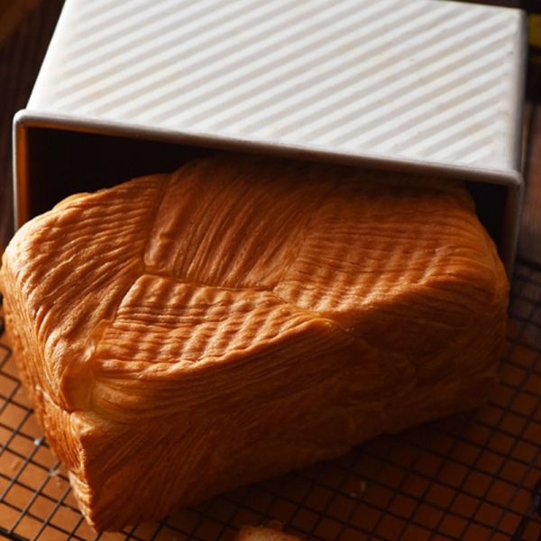 RK Bakeware China Foodservice NSF Commercial Nonstick Pullman Loaf Bread Mold Pan