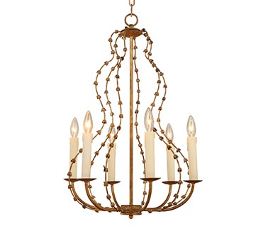 Country Rod iron chandelier lighting (WH-CI-50)