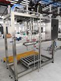 Máquina de llenado aséptico para llenar pasta de frutas o mermelada en bolsas, barriles o barriles asépticos