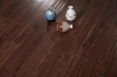3.0mm Luxury Vinyl Tile Flooring Wood Embossed Fire Resistance