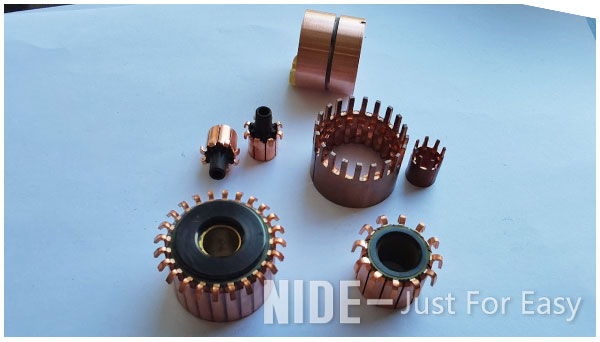 automobile Generator slip ring commutator.jpg Автоматический коммутант кольца выскальзывания мотора меди генератора