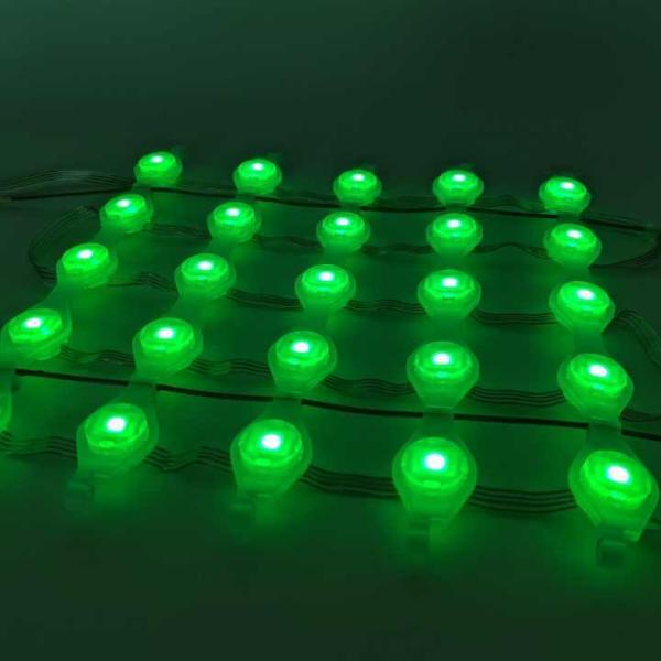 Programmeable P83 DC12V Signage LED vidéo Rideau extérieur bâtiment arrière-plan Écran pliable affichage transparent à LED