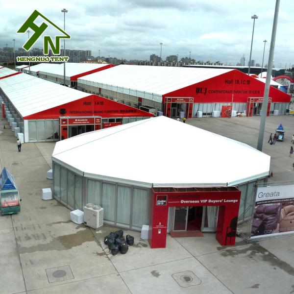 Do famoso Decagonal da barraca dos eventos da conferência da feira profissional multi paredes de vidro laterais