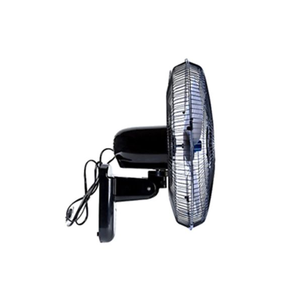 Contemporary Indoor Outdoor Wall Mount Fan Metal Primary Material Low Noise