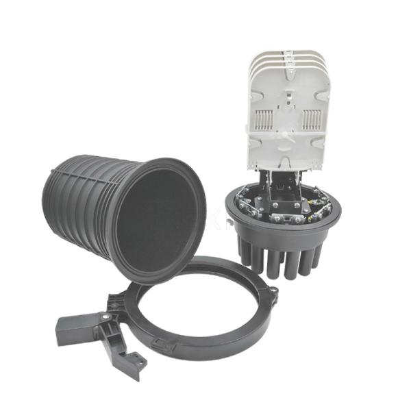 KEXINT Fiber Optic Splice Closure 1 Into 10 Out Dome Type Fiber Splice Enclosure Box