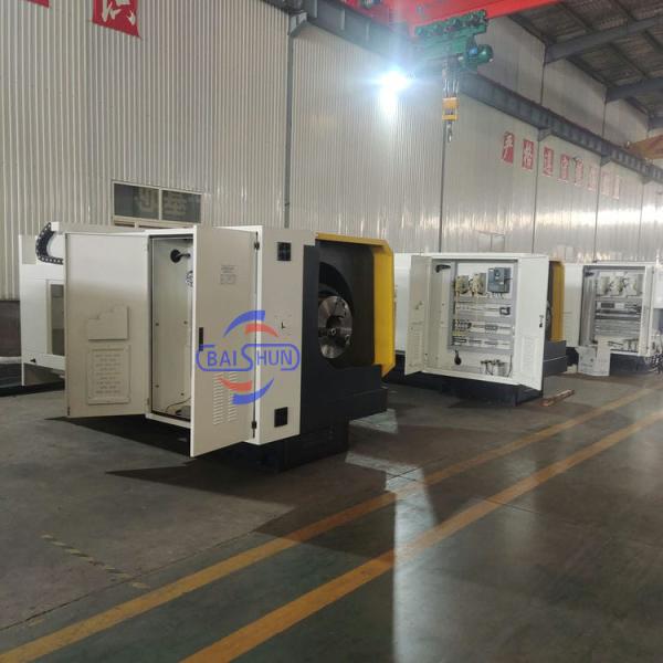 QK1332 CNC Pipe Threading Machine 325mm Spindle Bore