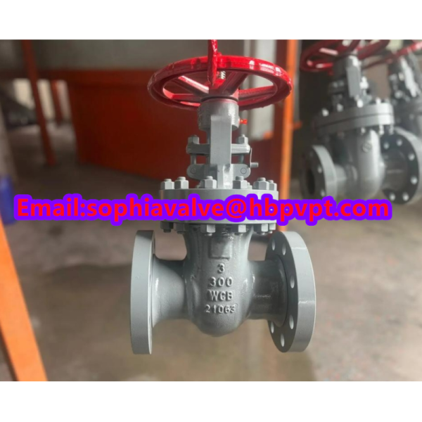 ANSI CLASS300 WCB gate valve handwheel