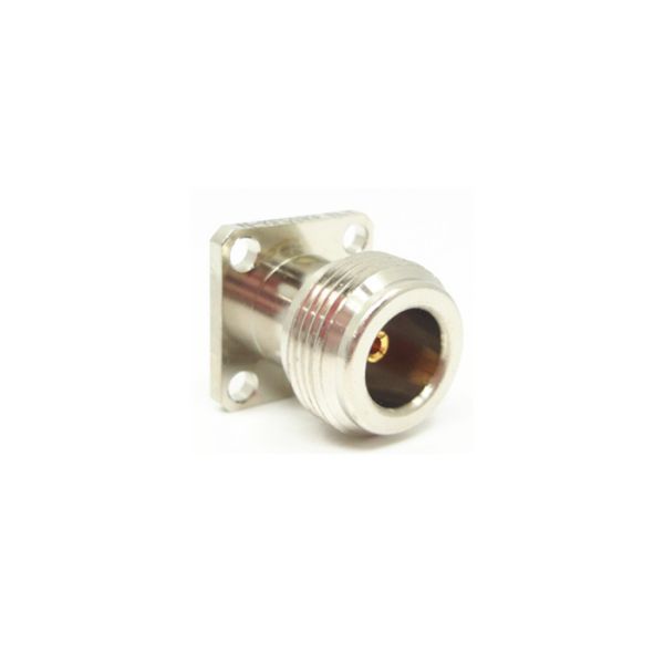 Female Nickel Plated RF N Connector Outer Conductor Center Resistance ≤1.5mΩ