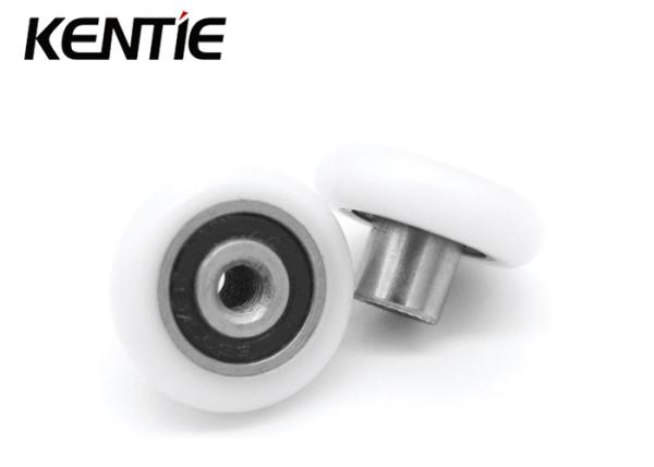 POM Home Sliding Barn Door Wheels M4x20x5.5mm Grease Lubrication
