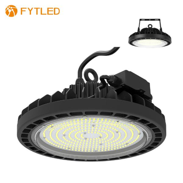 AC 100V CCT Adjustable 150 Watt Led High Bay Light  Black Housing